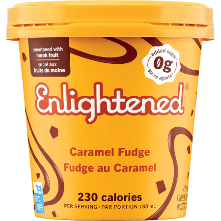 Low Carb Ice Cream - Caramel Fudge
